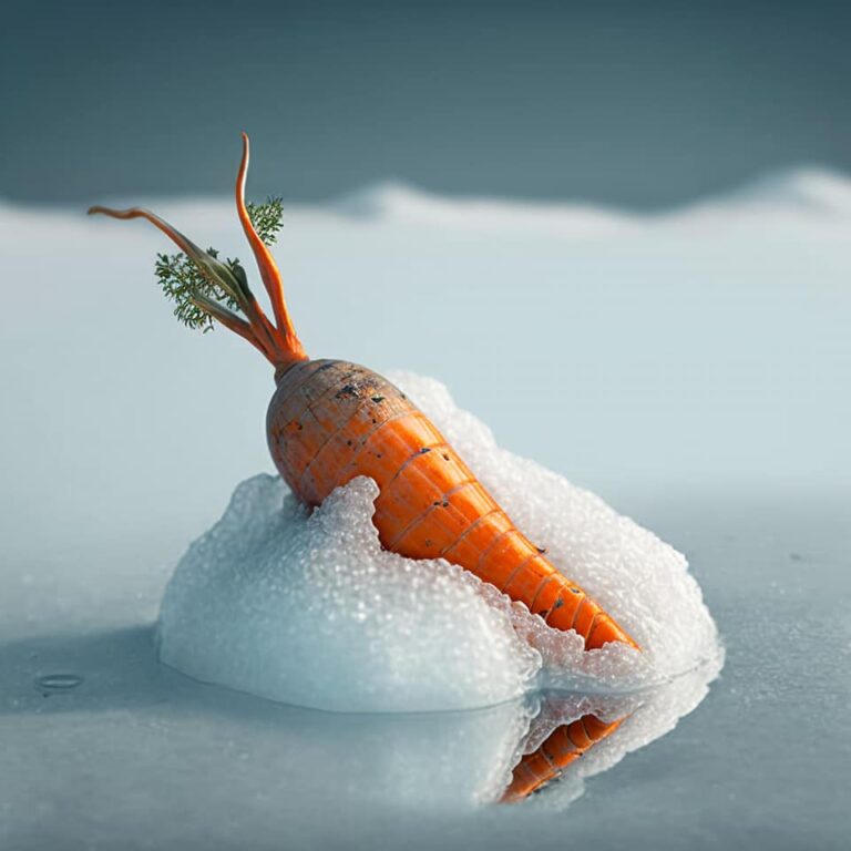 Carrot in Snow